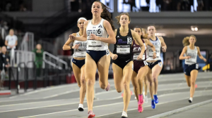 UNF women’s cross country runner Smilla Kolbe competes at event. (Courtesy of UNF Athletics)